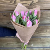 10 szál Holland Tulipán díszpapírban