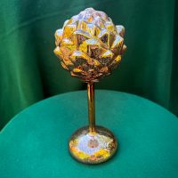 Bronz Toboz kislámpa -üveg